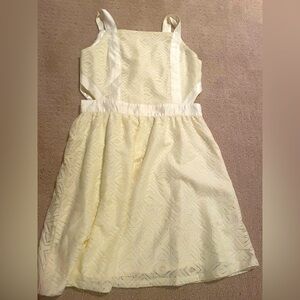 BCBGirls Light Yellow Kids Casual Dress